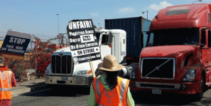 Truckers are striking at the Port of Los Angeles, Port of Long Beach and Port of San Diego, disrupting global trade for international businesses. The strike is expected to spread to the U.S.-Mexico border, where picketers plan to block trucks hauling Toyota products for cross-border trade. The logistics issue will affect the global supply chains.