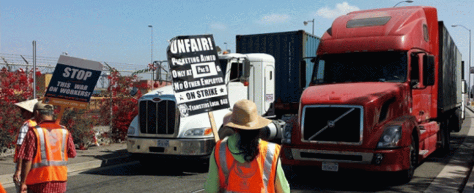 Truckers are striking at the Port of Los Angeles, Port of Long Beach and Port of San Diego, disrupting global trade for international businesses. The strike is expected to spread to the U.S.-Mexico border, where picketers plan to block trucks hauling Toyota products for cross-border trade. The logistics issue will affect the global supply chains.