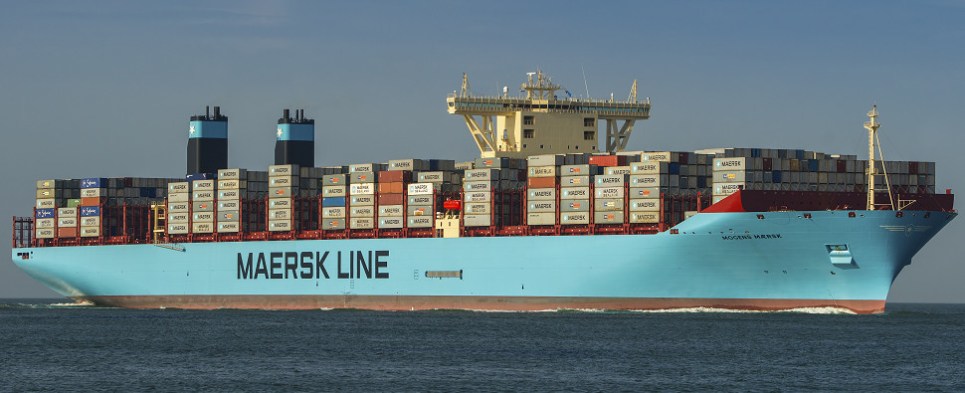 Maersk agreements seeks to reduce carbon footprint of shipments of export cargo and import cargo in international trade.