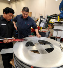 HEAVY METAL Keats Southwest’s sophisticated metal-working equipment handles metal stamping, wire forming and press punching from its 30,000-square-foot El Paso facility.